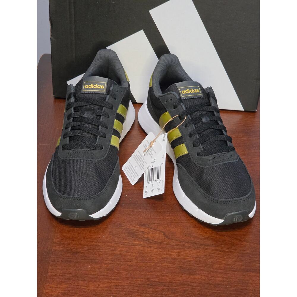 Adidas Run 60s 2.0 Women’s 9.5 – Black/Gold – Brand New in Box - Picture 4 of 6